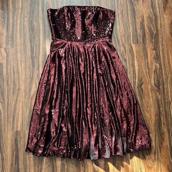 NWOT Dress The Population Ruby Strapless Party Dress - Picture 4 of 16